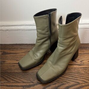 Alohas South Dusty Olive Ankle Boot